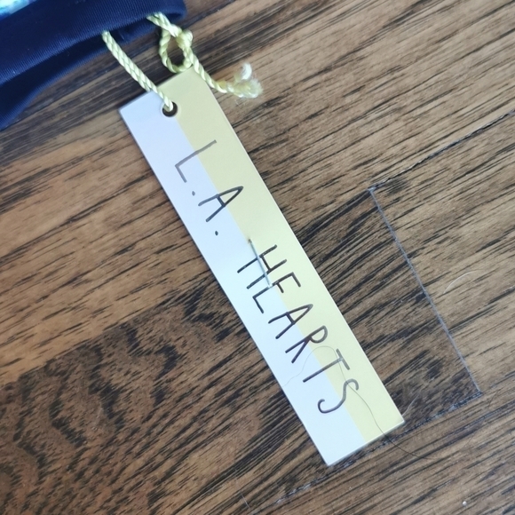 La hearts bikini top racerback cage new large - Picture 4 of 5